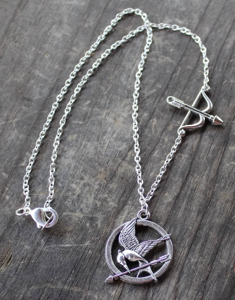 Archery Necklace Archery Jewelry Arrow Necklace Arrow Etsy