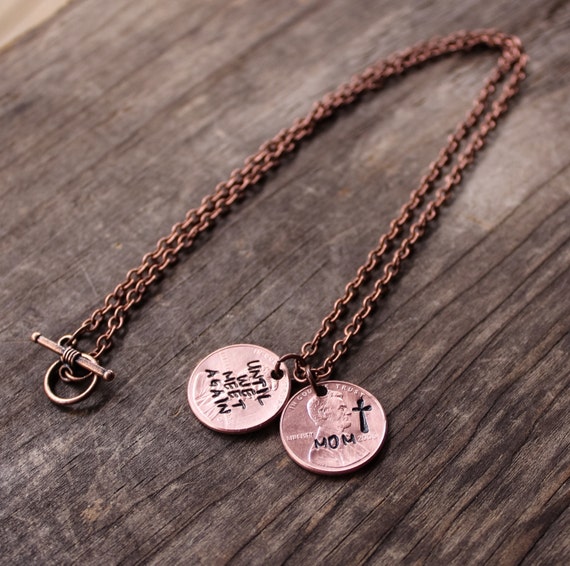 Memorial Necklace Custom Penny From 