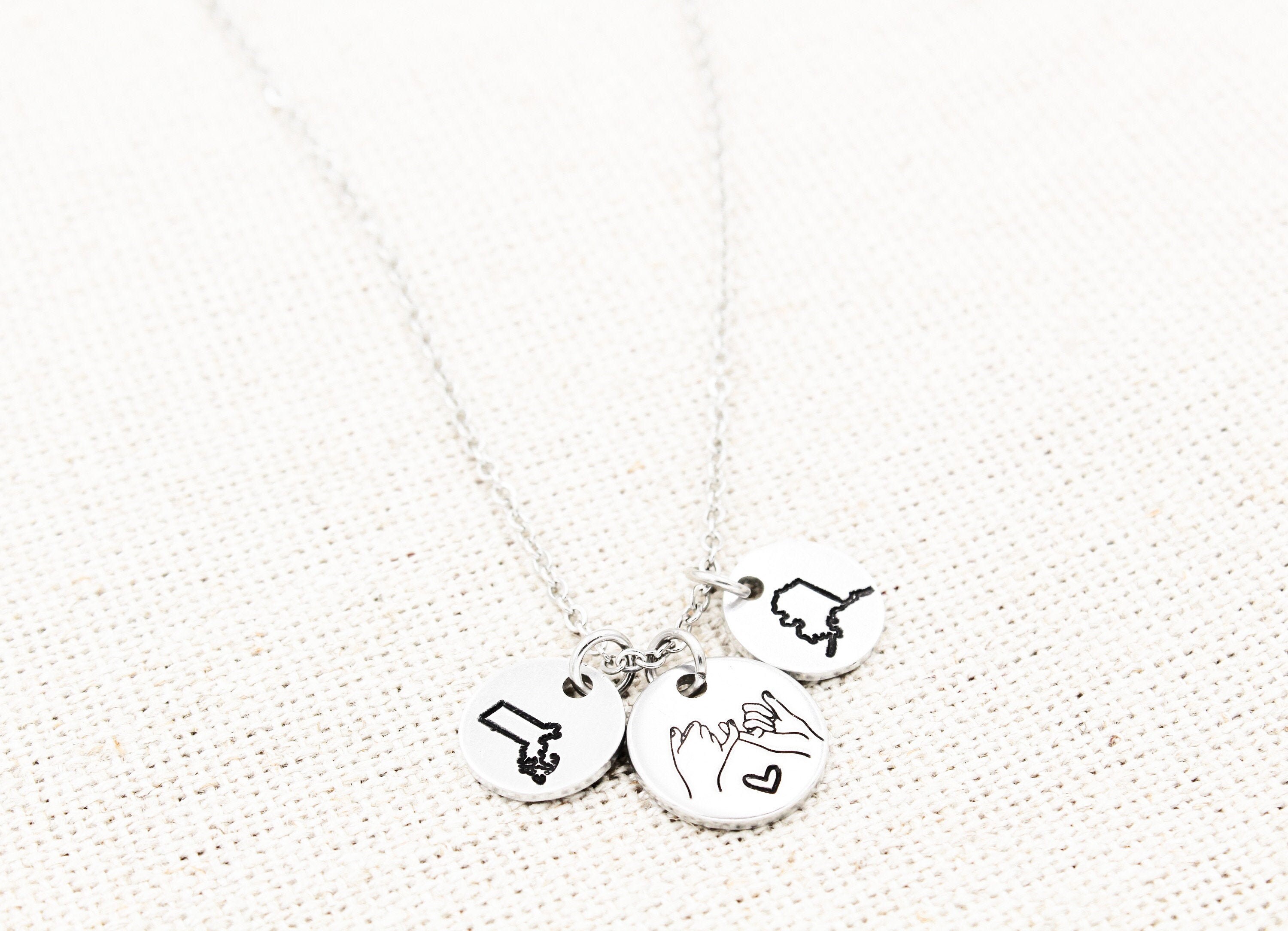 Regalo Celebrando Tu Amistad - Adorno Colgante Corazón De Cristal K9 45 Mm, Con Tarjeta - Para Mejores Amigas, Cumpleaños O Logros