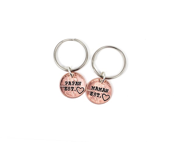 Keyrings for grandparents sale