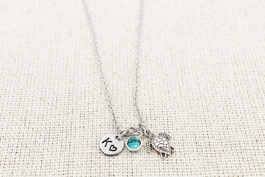 One Of A Kind Turtle Necklace