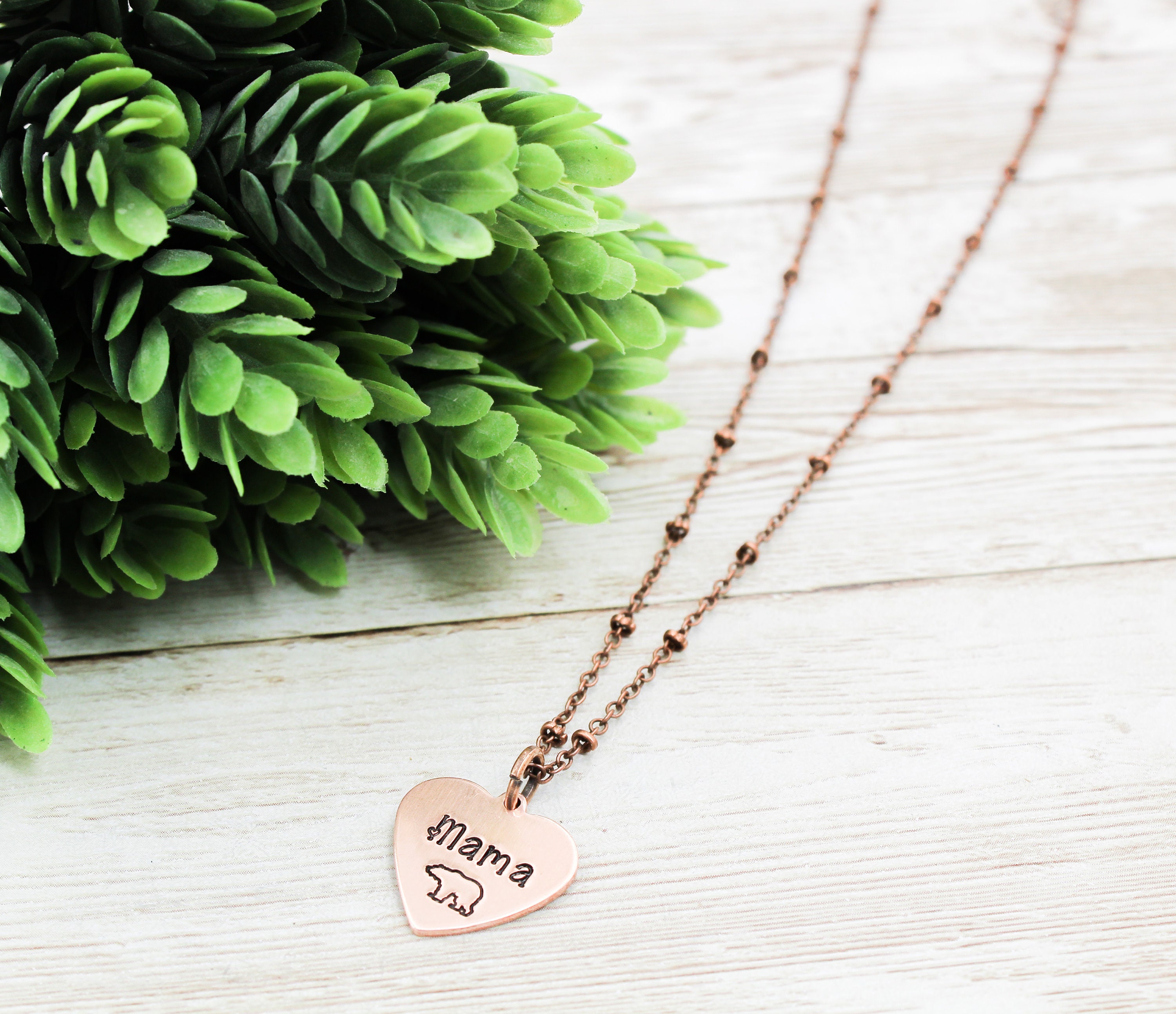 Mama Bear Necklace Momma Bear Jewelry 