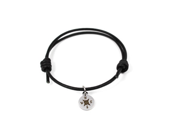 etsy compass bracelet