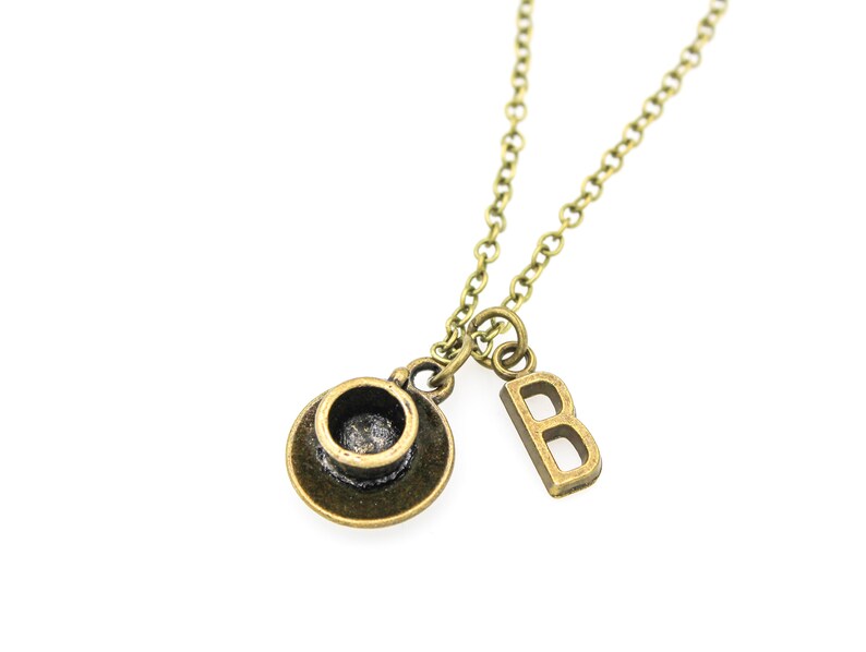 Foodie Jewelry Coffee Mug Caffeine Necklace Coffee Cup Necklace Coffee Lover Gift Coffee Gifts Coffee Drinker Gift Tea Cup Necklace