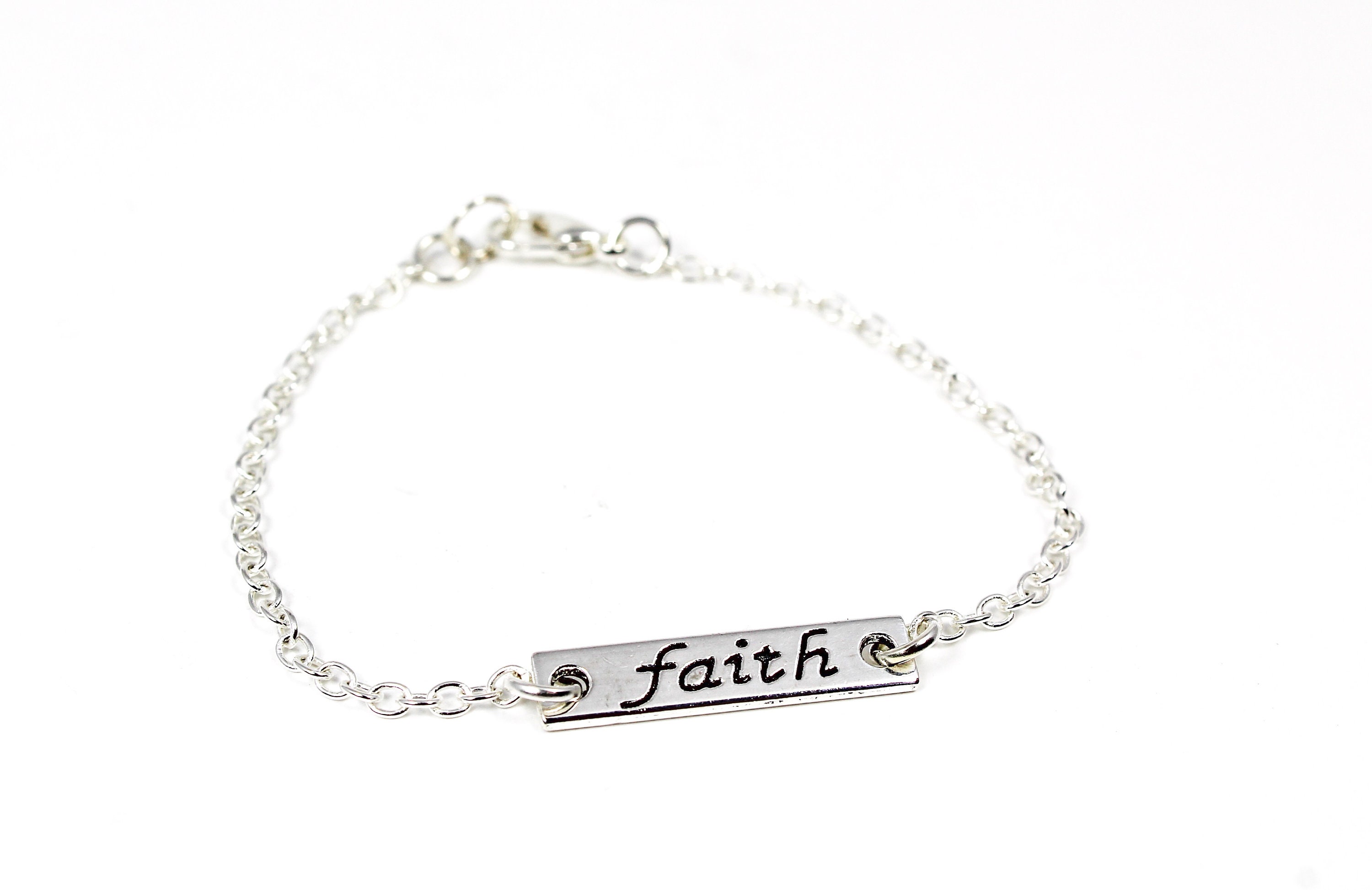 Faith Bracelet Inspiring Jewelry Religious Bracelets Etsy