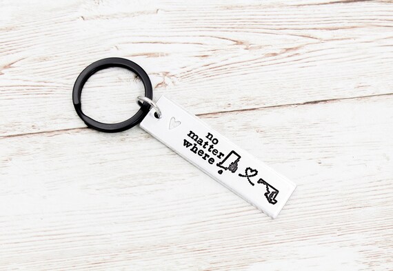 No Matter Where What When Puzzle Keychain Set Of 2,3 Long