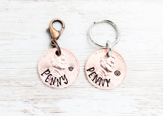 penny dog tag