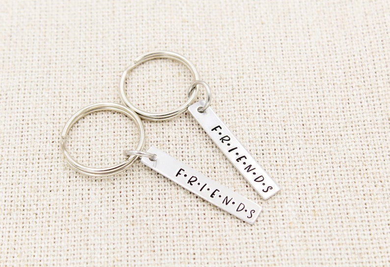 Friends Keychain Friends TV Show Inspired Keychains Best Etsy