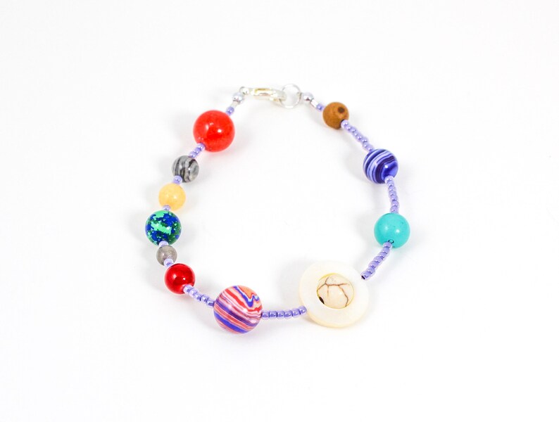 etsy solar system bracelet