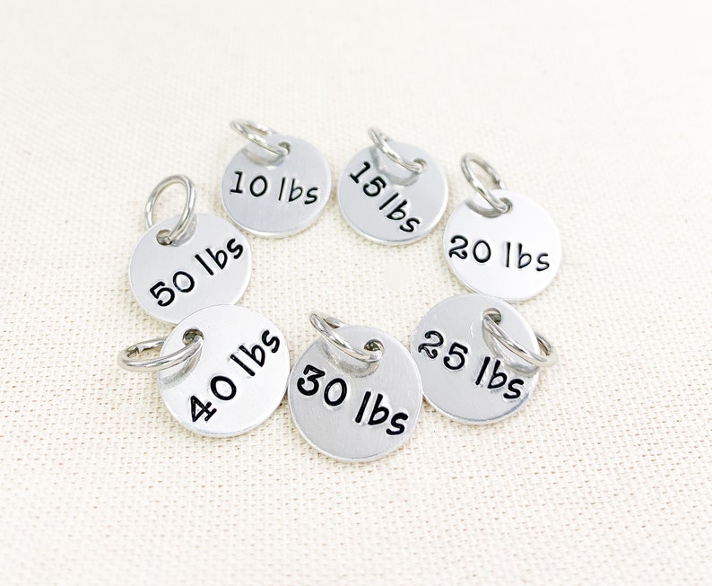 Custom Weight Charms weight Loss Tracker Charms Weight Loss Etsy