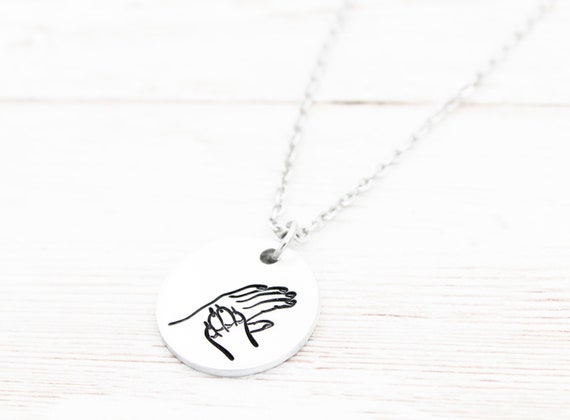 Dog human cheap necklace