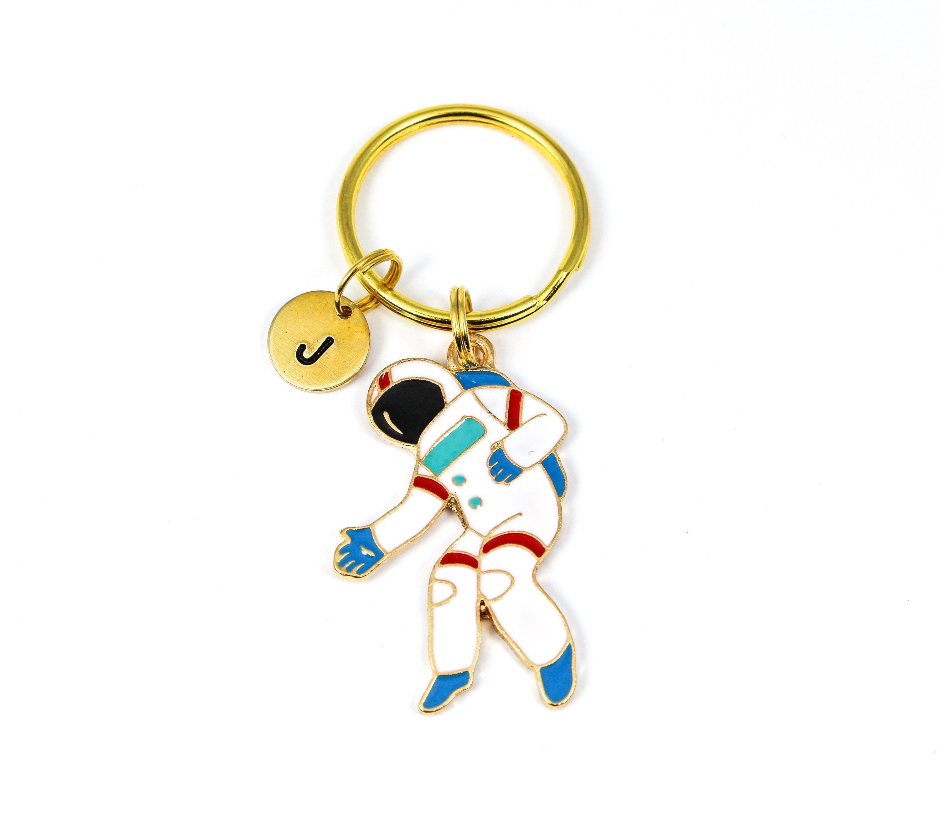 Astronaut Charm Keychain