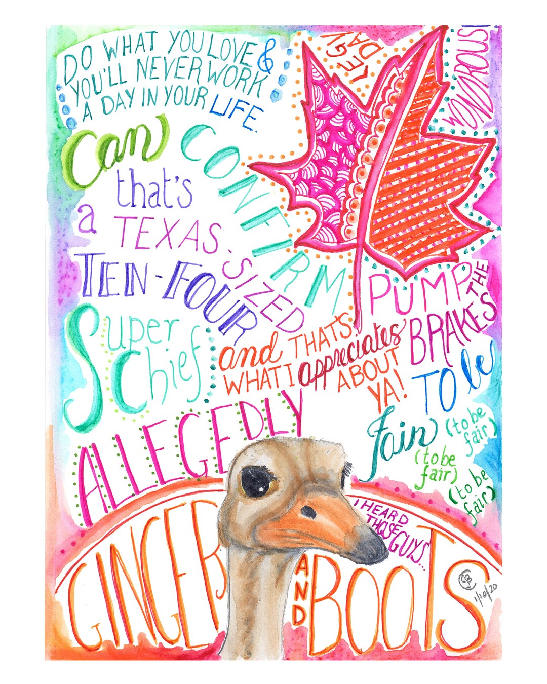 Letterkenny Quotes Print Etsy