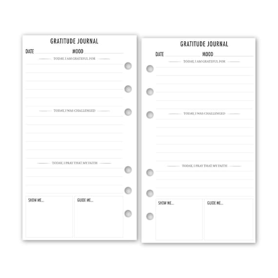 Printed Personal rings To Do Hexagon Checklist planner insert 15 Double ...