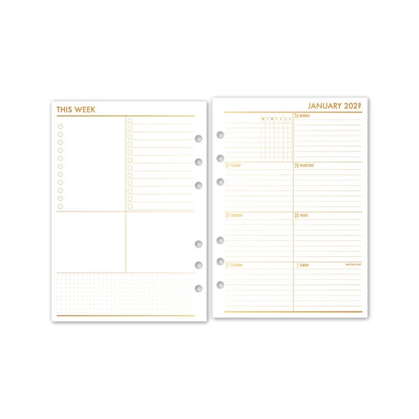 Franklin planner 2025 refills etsy