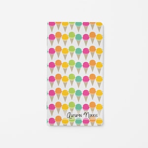 Standard Month on 2 Pages Calendar Traveler&#39;s Notebook Refill, Fits Covers that hold 4.33″ w by 8.25″ h, Monthly Layout - Cone Zone