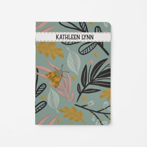 A5 Month on 2 Pages Calendar Traveler&#39;s Notebook Refill, Fits Covers that hold 5.83″ w by 8.27″ h, Monthly Layout - Moth & Fern