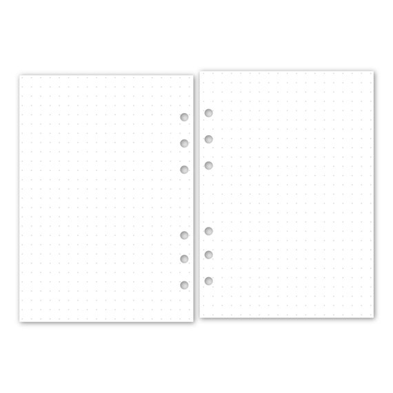  Personal Contacts Address Book Planner Insert Refill, 3.74 x  6.73 inches, Pre-Punched for 6-Rings to Fit Filofax, LV MM, Kikki K and  Other Binders, 30 Sheets Per Pack : Handmade Products