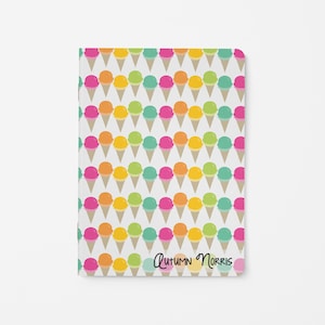 A5 Month on 2 Pages Calendar Traveler&#39;s Notebook Refill, Fits Covers that hold 5.83″ w by 8.27″ h, Monthly Layout - Cone Zone