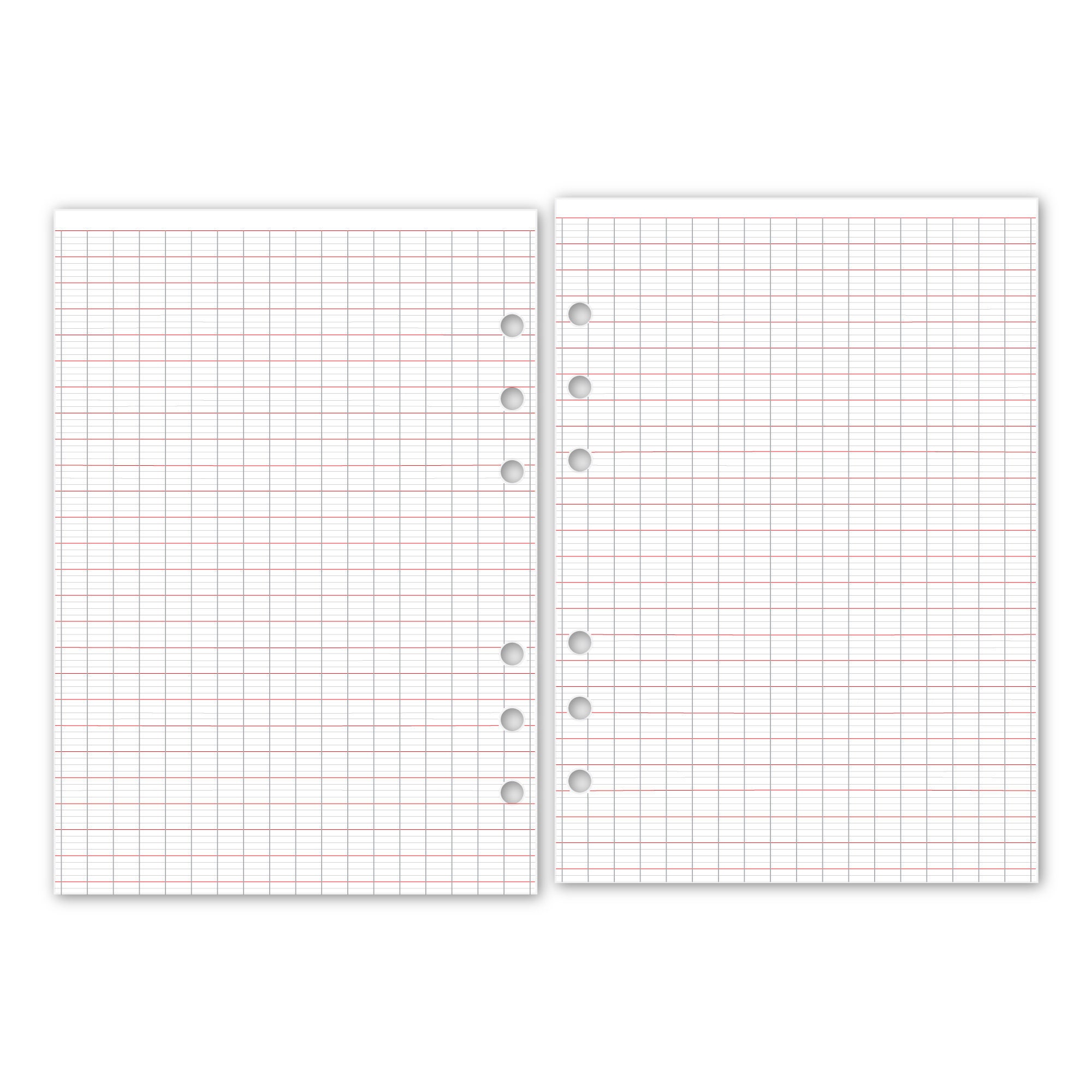 French-Ruled Paper Notebook: Square Seyes-Ruled Notepad for Cursive  Handwriting Practice | Composition Notebook for French Language Students |  Elegant