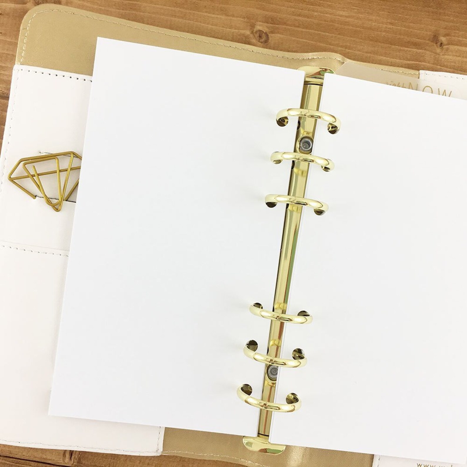 Blank Paper Page Refills for Planners Ring DiscBound Etsy