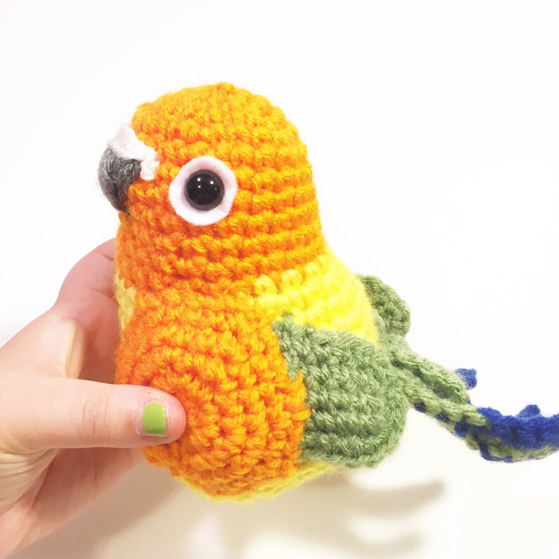 Sun Conure Crochet Pattern PDF DOWNLOAD Instant Download | Etsy