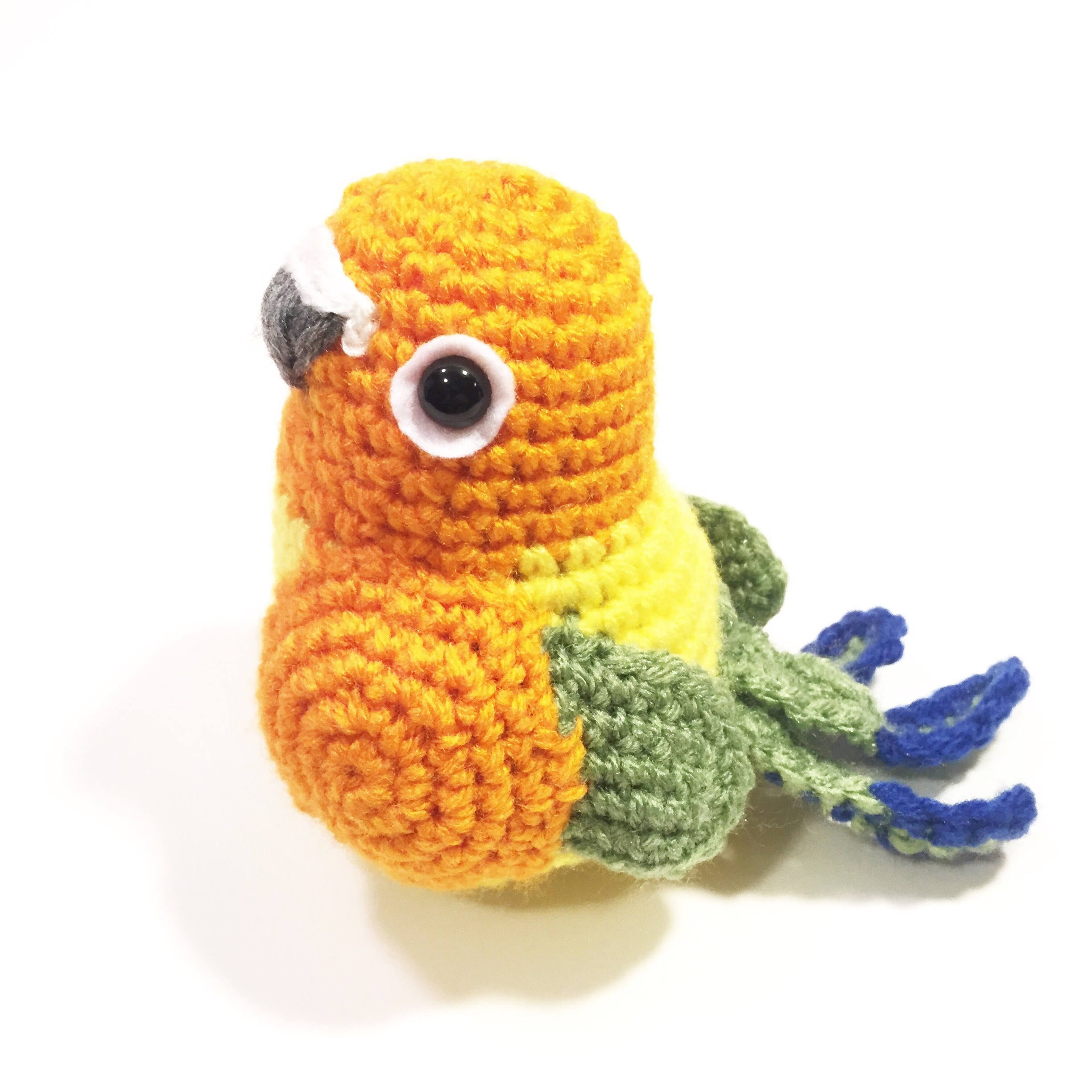 stuffed sun conure