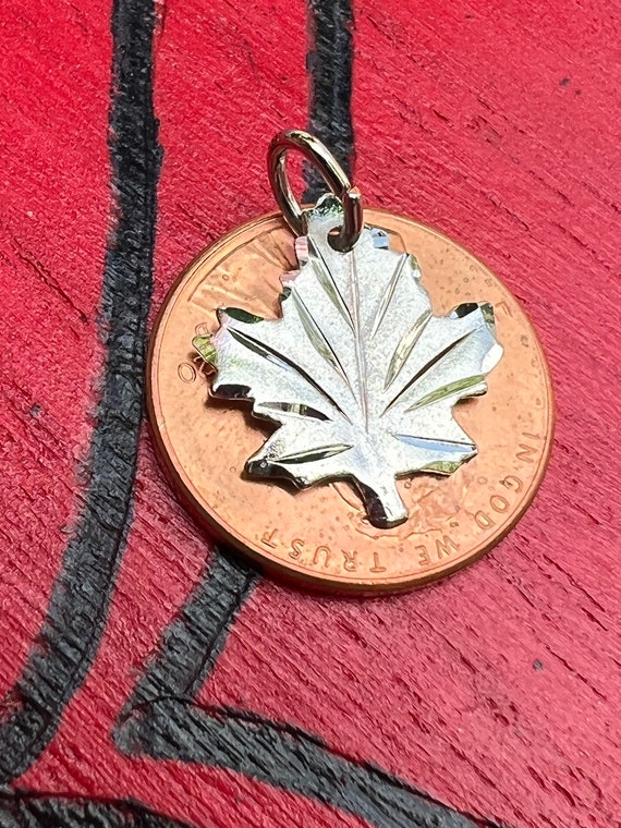 Sterling Silver Maple Leaf Charm Ready for Charm Bracelet #mapleleaf #charmbracelet