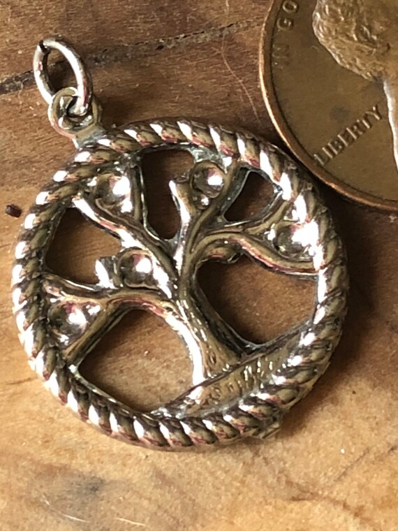 925 Silver Tree of Life Charm for Bracelet or Necklace #treeoflife #treeoflifecharmforbraceletornecklace