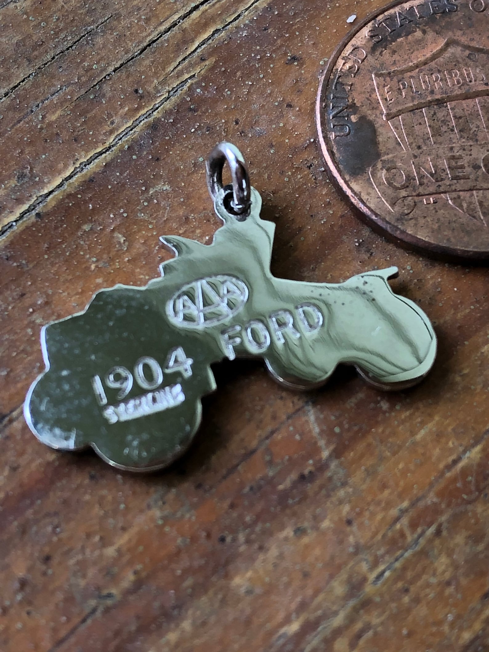 Sterling Silver 1904 Ford Charm Ready for Charm Bracelet Etsy