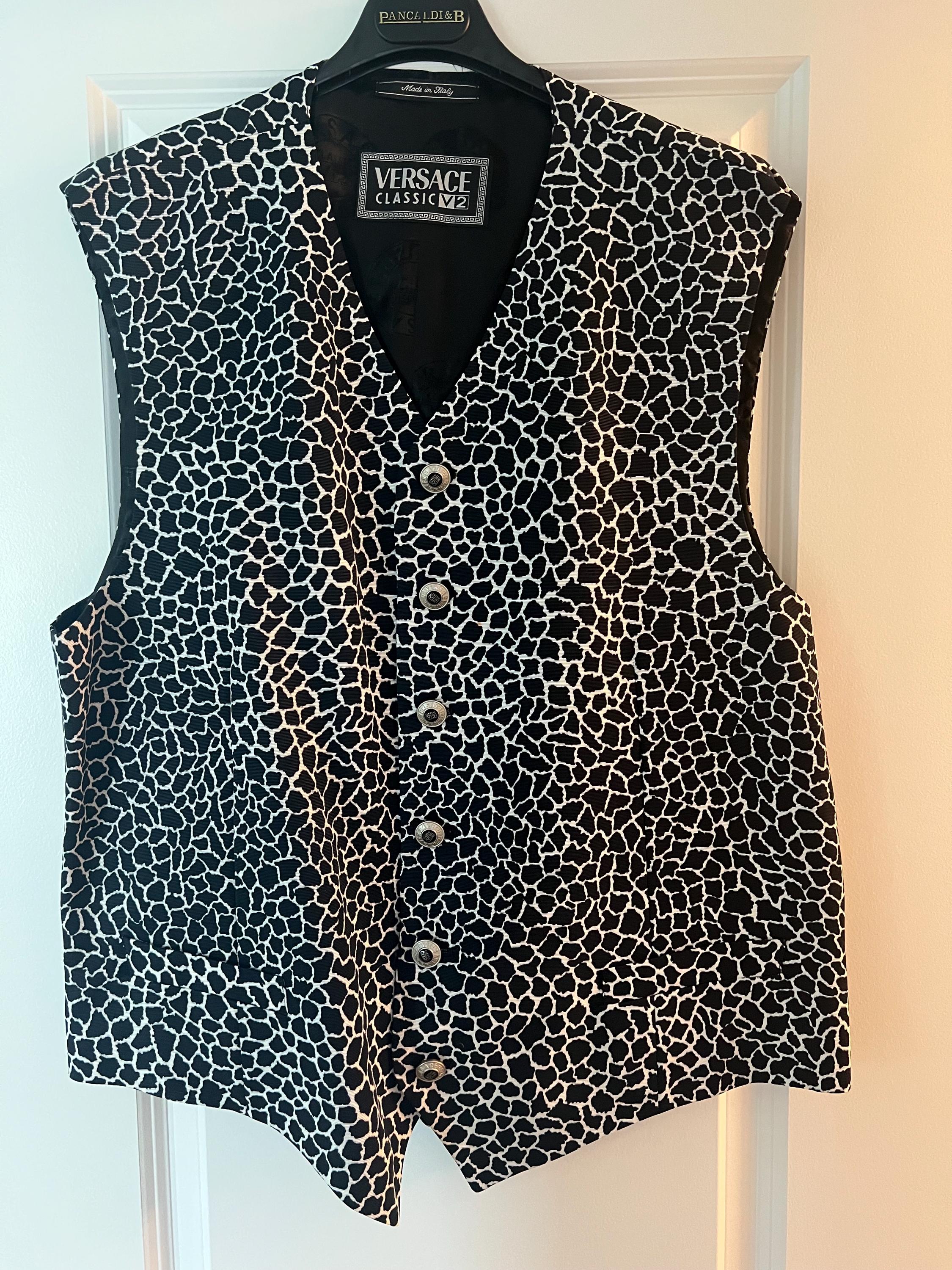 Gianni Versace Vest - Etsy