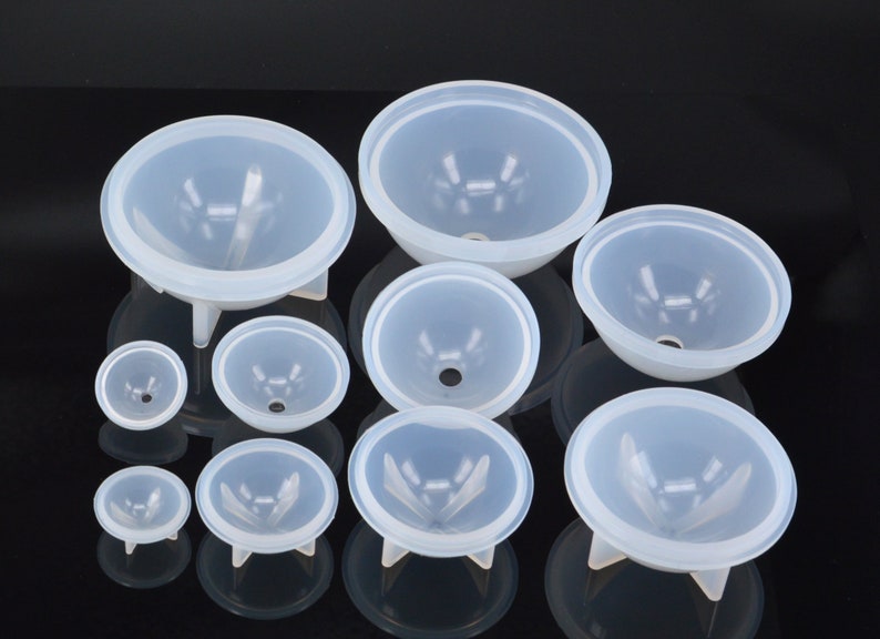 Sphere Silicone Mold Ball Resin Mold Epoxy Mold for Diy Etsy
