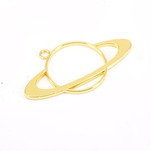 Gold Color Star Shape Open Bezel Blank,  Hollow Pendants Setting , Resin bezel Diy Resin Jewelry