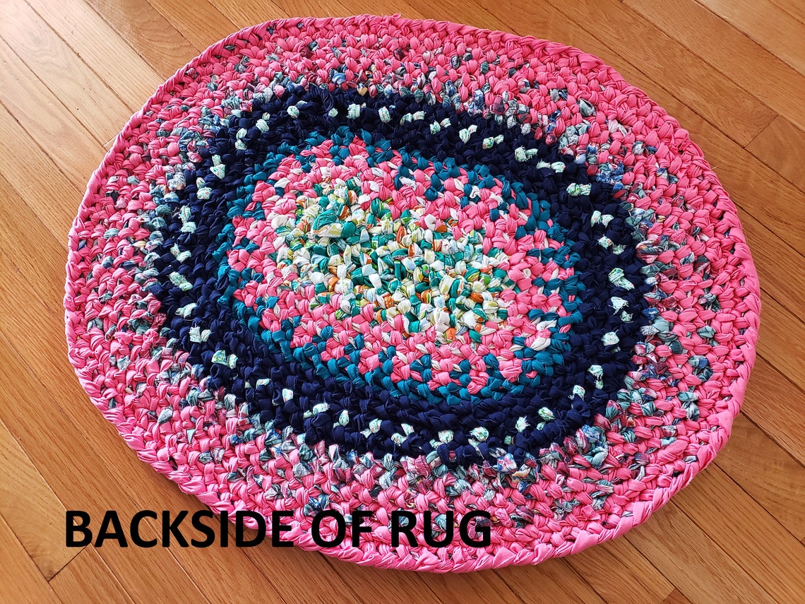 Oval Swedish Braid Rag Rug for Everyday Use Etsy