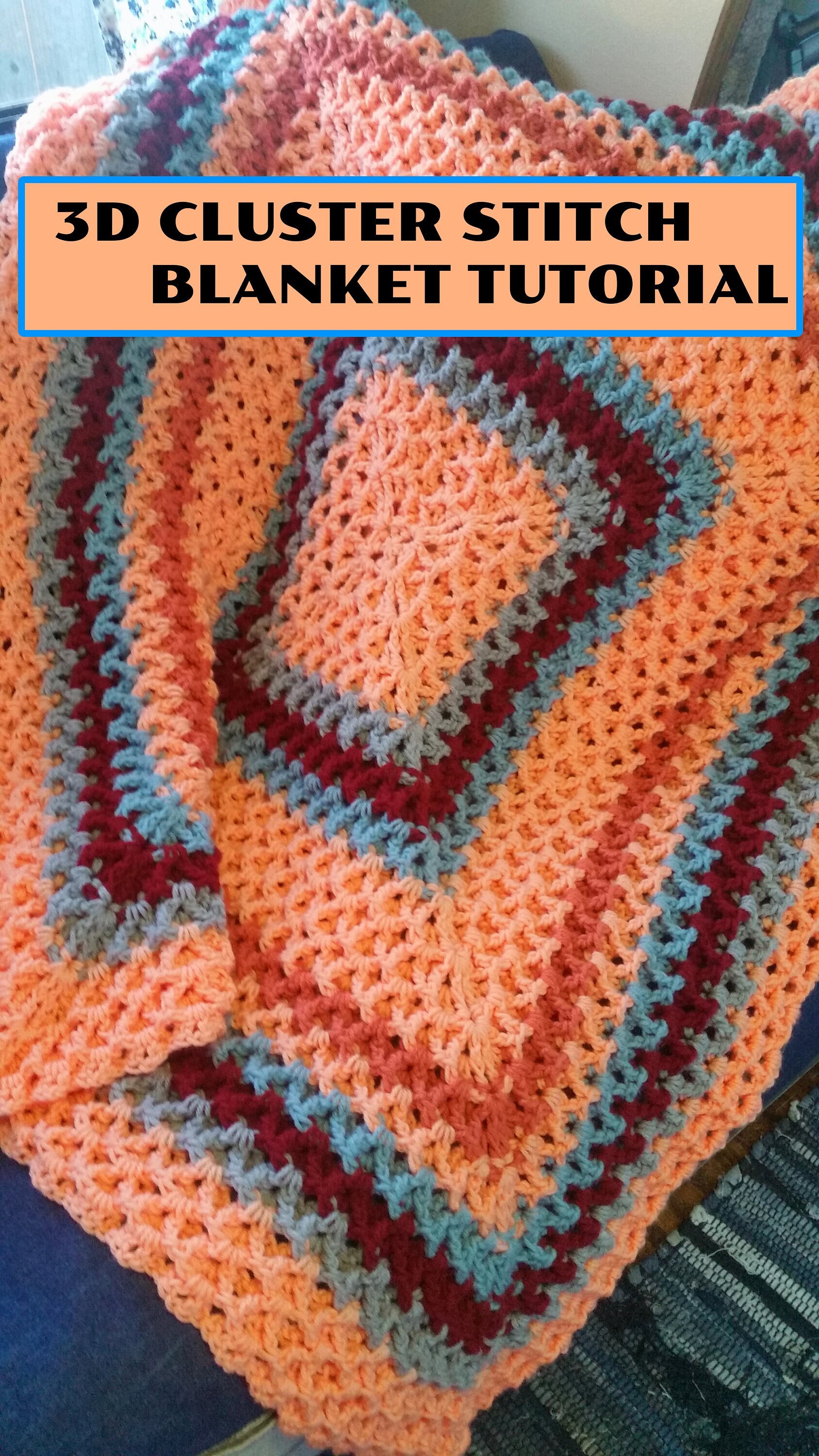 3d crochet baby blanket pattern hotsell