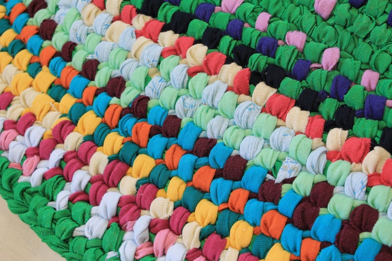 PDF Tutorial Oval Swedish Braid Rag Rug Aka Double Toothbrush Etsy