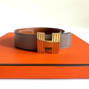 Vintage Hermes Belt - Etsy