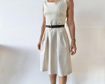 Vintage Prada raw cotton summer dress size S