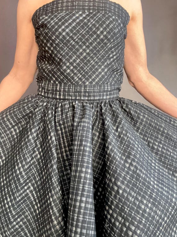 Vintage Fendi Strapless Full Circle Dress , Size S, UK 8, US 4 - Etsy Israel