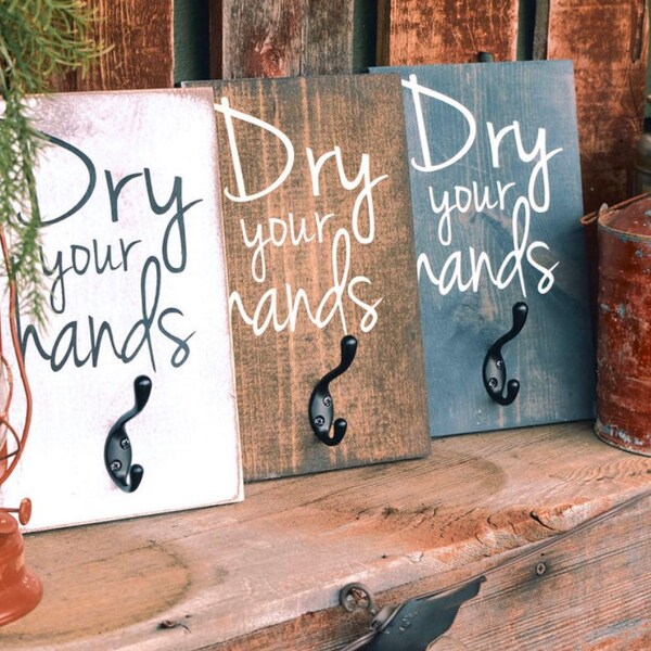 Bathroom Towel Hooks Etsy