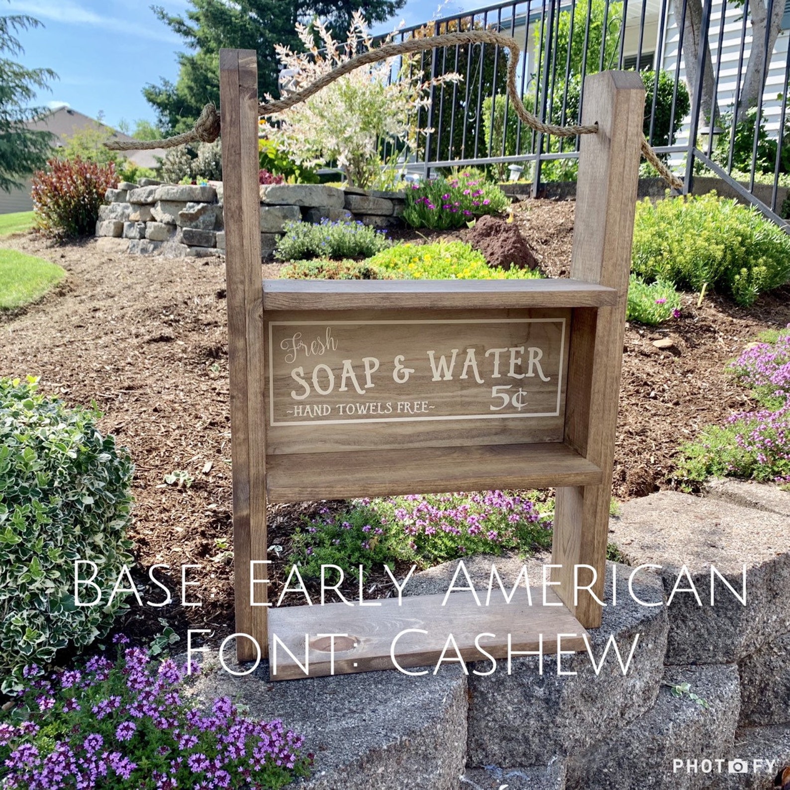 Farmhouse Over the Toilet Shelf Ladder Rustic Bathroom Etsy