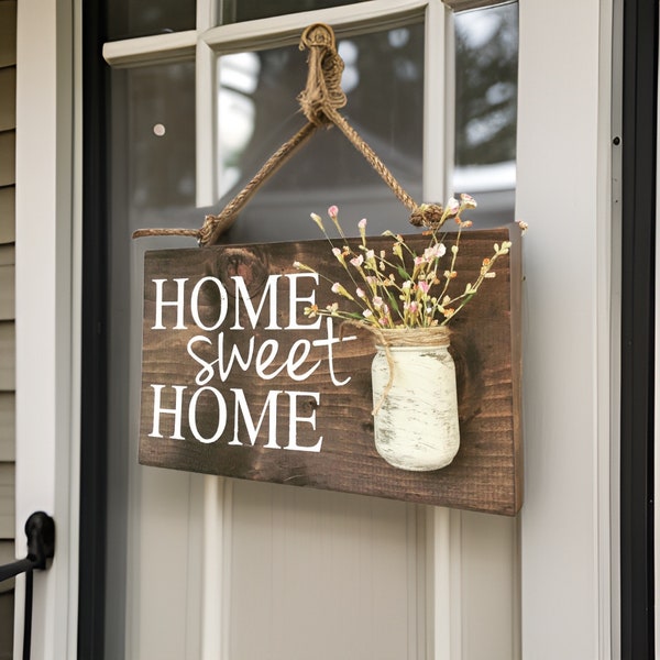 Front door house Sign, welcome sign for house, seasonal door decor, Outdoor signs for house & home, front porch wood sign