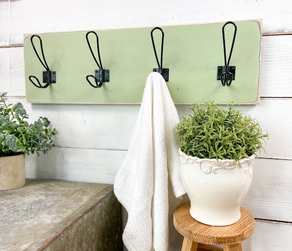Farmhouse style wall hooks sales