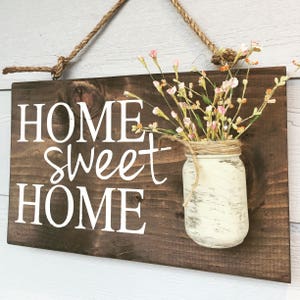 Front door house Sign, welcome sign for house, seasonal door decor, Outdoor signs for house & home, front porch wood sign image 3