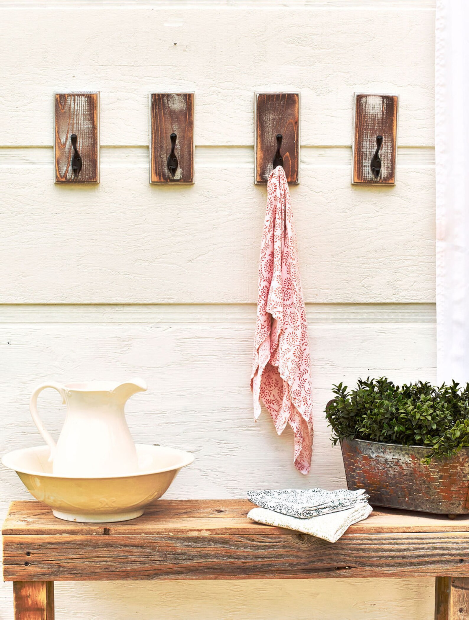 Rustic Wall Hooks Rustic Wood Wall Hooks Farmhouse Hooks for Etsy