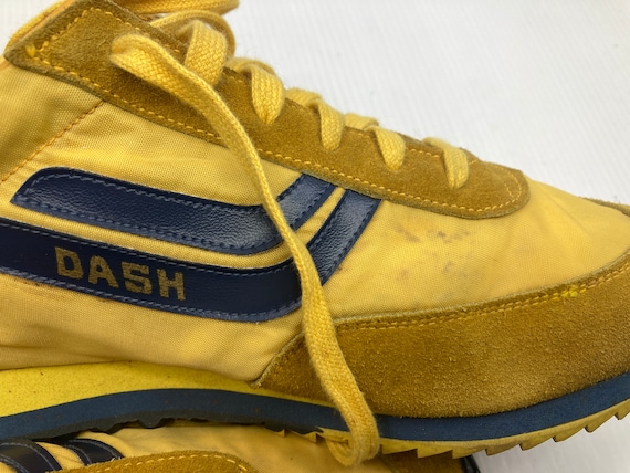 【SALE】DASH SNEAKERS Vtg 1970s DASH Sneakers Running Shoes Sport Mens Sz 9 - Etsy