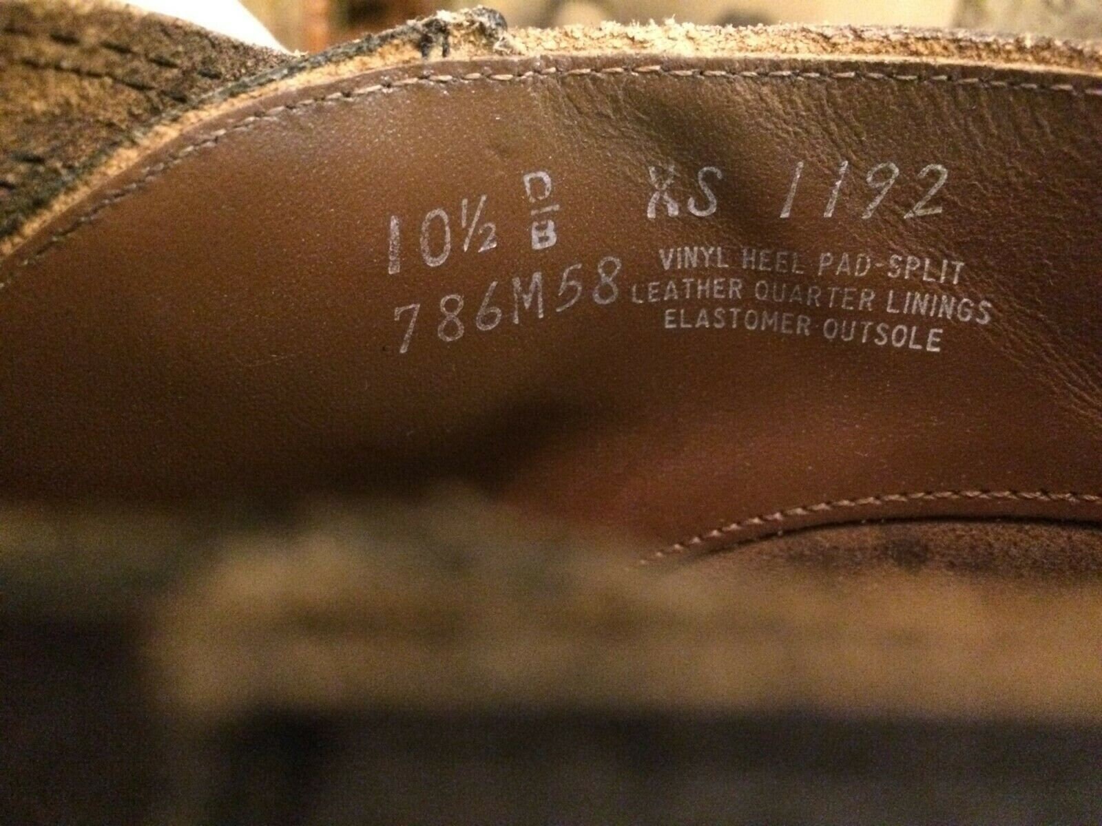 Pedwin BEATLE Brown Leather Ankle Boot Strap Monk Vintage Pebbled Men 9 B Used Paul Parkman Single Monk Strap Ankle Boots Brown (ID#8638  main image 3