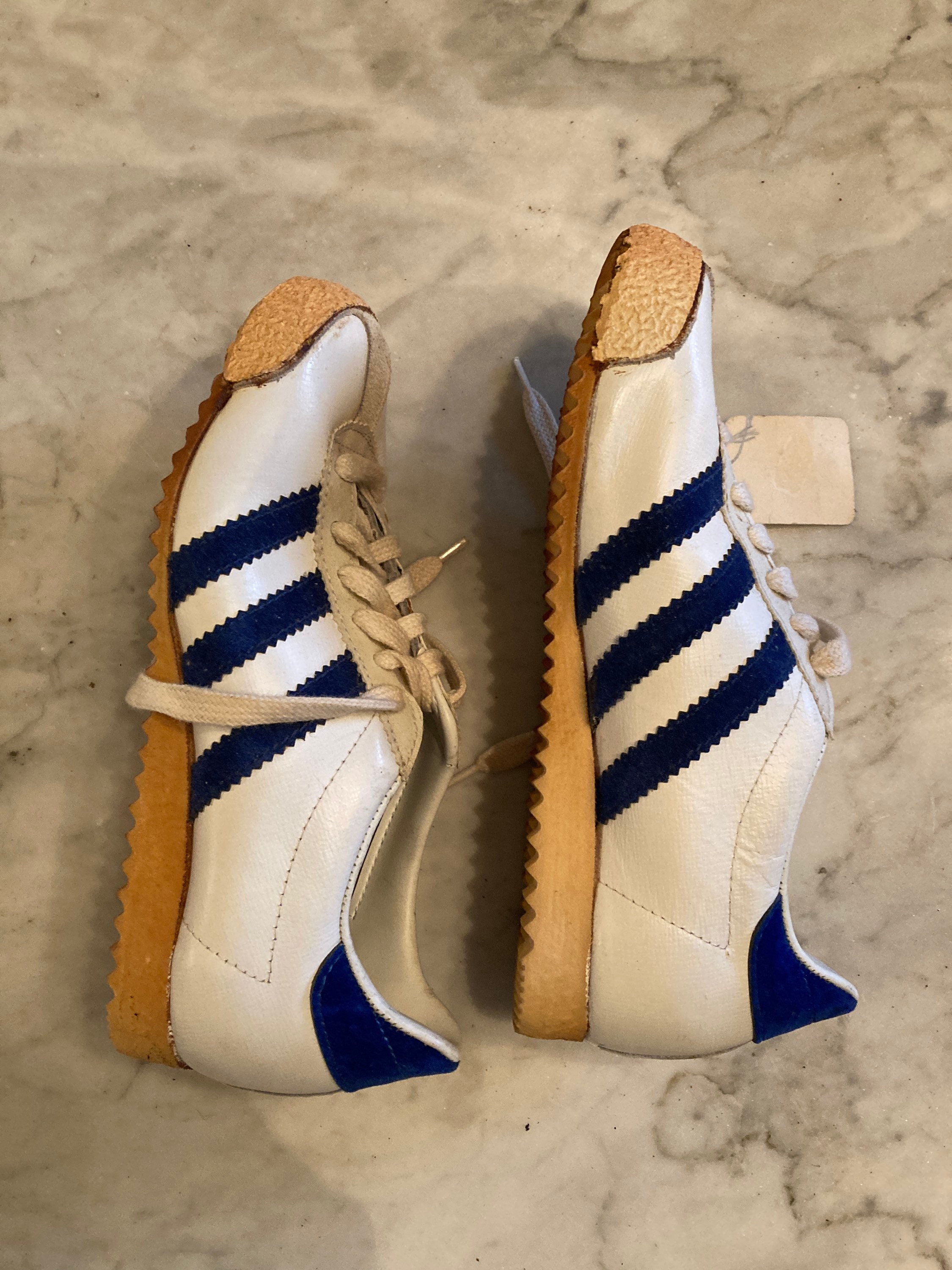 【Special Archives】about70s Adidas French Vintage Adidas 70s 80s . Adidas Cadet UK6 Made in France