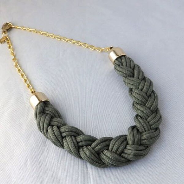 Regalo di Natale Corda Collana Regalo Sorella Madre Amica Gioielli fatti a mano Grosso Blu Giallo Arancione San Valentino Insegnante Figlia Migliore amica