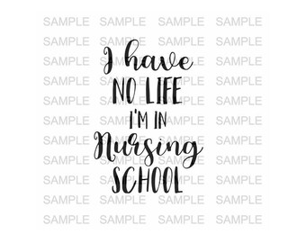 Download Student nurse svg | Etsy